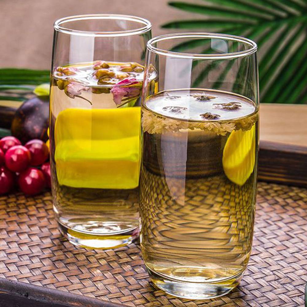 (Set of 6) Ocean Ivory Hi Ball High Quality Water Tumbler Juice